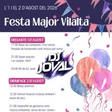 Festa Major de Vilalta, Vilanova de l'Aguda, 2026