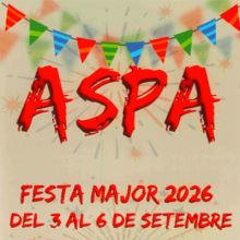 Festa Major d'Aspa, 2026
