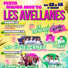 Festa Major Jove de Les Avellanes, 2026