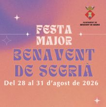 Festa Major de Benavent de Segrià, 2026