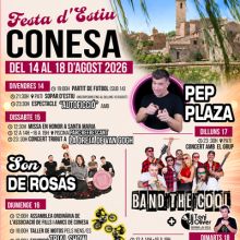 Festa Major de Conesa, 2026