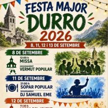 Festa Major de Durro, 2026 Festa Major de Durro, 2026