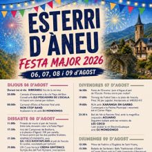 Festa Major d'Esterri d'Àneu, 2026 Festa Major d'Esterri d'Àneu, 2026