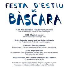 Festa Major - Bàscara 2026