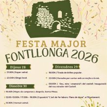 Festa Major de Fontllonga, Camarasa, 2026