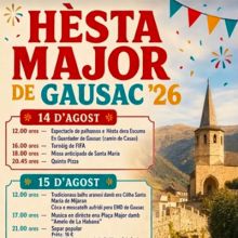 Festa Major de Gausac, Vielha e Mijaran, 2026 Festa Major de Gausac, Vielha e Mijaran, 2026