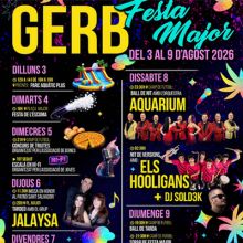 Festa Major de Gerb, Os de Balaguer, 2026