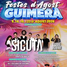Festes d'Agost de Guimerà, 2026 Festes d'Agost de Guimerà, 2026