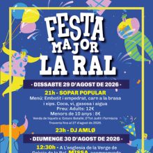 Festa Major de La Ral, Sant Pau de Segúries, 2026