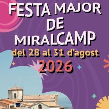 Festa Major de Miralcamp, 2026