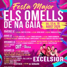 Festa Major dels Omells de na Gaia, 2026