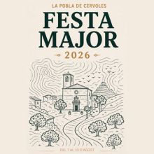 Festa Major de La Pobla de Cérvoles, 2026