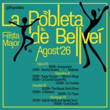 Festa Major de La Pobleta de Bellveí, 2026 Festa Major de La Pobleta de Bellveí, 2026