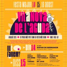 Festa Major de Vilanova de l'Aguda, 2026