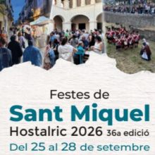 Festes de Sant Miquel d'Hostalric, Festes de Sant Miquel d'Hostalric 2026, 2026
