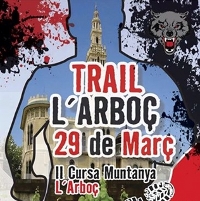 Cartell II Cursa de Muntanya L’Arboç