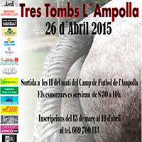 Tres tombs l'Ampolla