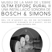 Instal·lació sonora 'Últim esforç rural II'