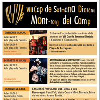 VIII Cap de Setmana Diatònic de Mont-roig del Camp