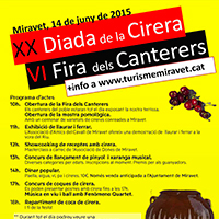 XX Diada de la Cirera i VI Fira dels Canterers XX Diada de la Cirera i VI Fira dels Canterers