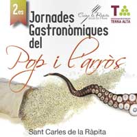 2es Jornades Gastronòmiques del pop i l'arròs (La Ràpita) 