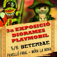 3a Exposició de Diorames de Playmobil - Móra la Nova 2015