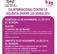 Dia Internacional contra la violència envers les dones