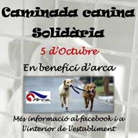 Caminada canina solidària en benefici d'ARCA