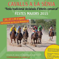 Cavalls a La Sénia 2015