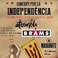 Concert per la Independència a Ulldecona 2014
