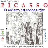 'El entierro del conde Orgaz', exposició de gravats de Picasso