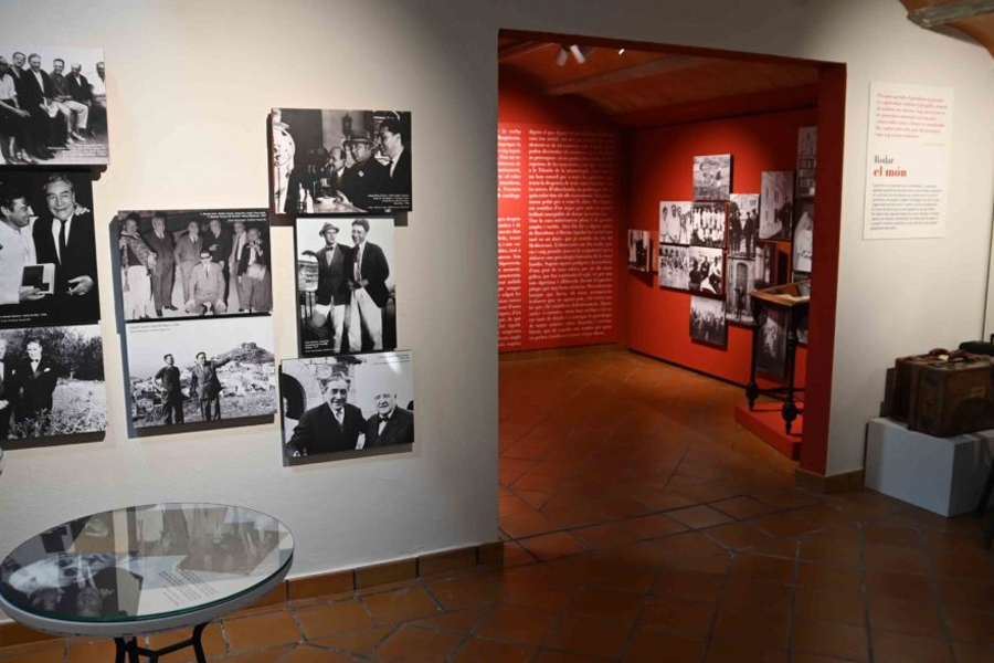 Exposició permanent 'La passió per escriure. Josep Pla (1897-1981)' Exposició permanent 'La passió per escriure. Josep Pla (1897-1981)'