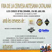 Fira de la Cervesa Artesana Catalana - Les Cases d'Alcanar 2014