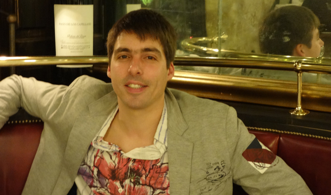 El músic Oriol Aymat