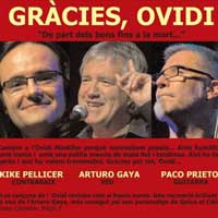 'Gràcies, Ovidi', espectacle musical