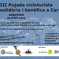 III pujada cicloturista solidària i benèfica