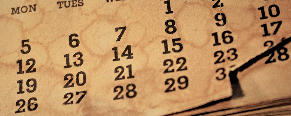 El calendari, tres exemples