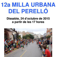 12a Milla Urbana - El Perelló 2015
