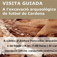 Visita, 'Jaciment arqueològic' de Cardona