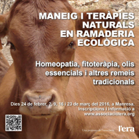 Maneig i teràpies naturals en ramaderia ecològica