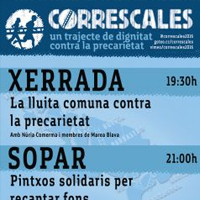 Xerrada informativa sobre el Correscales, amb Núria Comerma i membres de Marea Blava