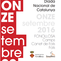 Diada Nacional de Catalunya a Fonollosa