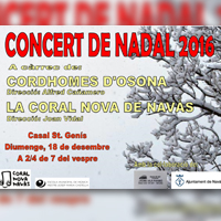 Concert de Nadal Navàs 2016