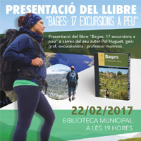 Presentació 'Bages: 17 excursions a peu'