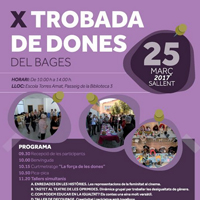 X Trobada de dones del Bages