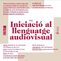 Curs 'Iniciació al llenguatge audiovisual'