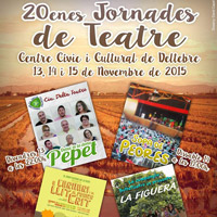 20es Jornades de Teatre - Deltebre 2015