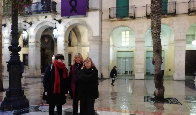 Fab Llanos, Isabel Pérez i Mari Pau Munuera (Casal Dones VNG)