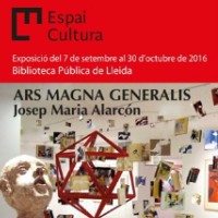 Alarcón, artista, Lleida, Biblioteca Pública, exposició, mostra, art, ex libris, setembre, 2016, Surtdecasa Ponent