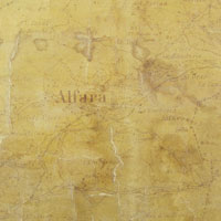 Mapa topogràfic d'Alfara de Carles